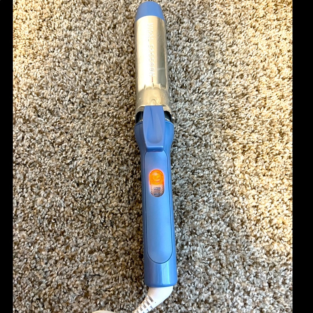 Blue Curling Iron